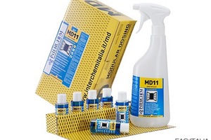Detergente vetri e spolvero ultra concentrato conf. 6 pz