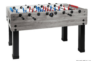 Calciobalilla in rovere grigio