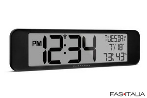 Orologio radiocontrollato temperatura indoor Orologio radiocontrollato temperatura indoor