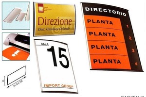Cartello 15x21 convesso orizzontale A5 Cartello 15x21 convesso orizzontale A5