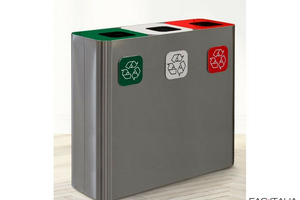 Stazione per raccolta differenziata 3 sacchi x60l Stazione per raccolta differenziata 3 sacchi x60l